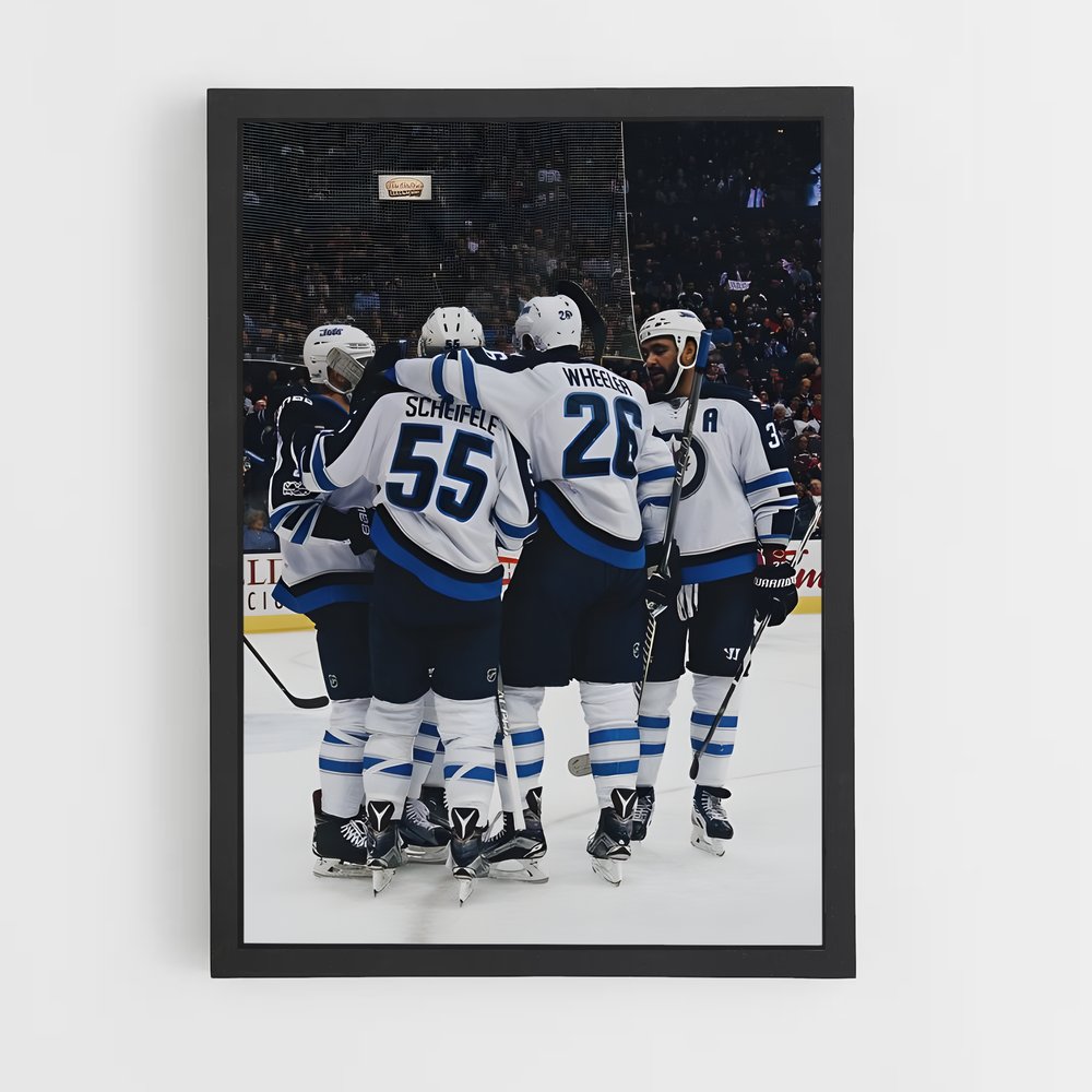 Poster Winnipeg Victory – affiche Hockey sur glace (vue 2)